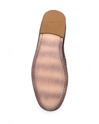 Мужские черные кожаные мокасины от Just Couture