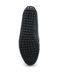 Мужские черные кожаные мокасины от Keddo