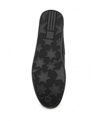 Мужские черные кожаные мокасины от Niweile