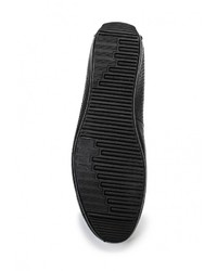 Мужские черные кожаные мокасины от Quattrocomforto