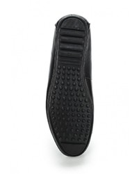 Мужские черные кожаные мокасины от Quattrocomforto