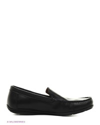 Мужские черные кожаные мокасины от SHOIBERG