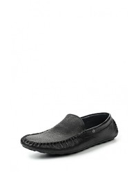 Мужские черные кожаные мокасины от Terra Impossa
