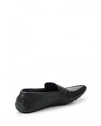 Мужские черные кожаные мокасины от Terra Impossa