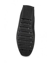 Мужские черные кожаные мокасины от Vitacci