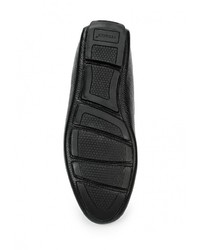 Мужские черные кожаные мокасины от Vitacci