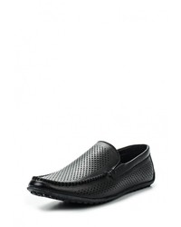 Мужские черные кожаные мокасины от Wilmar