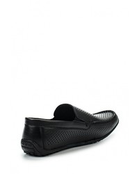 Мужские черные кожаные мокасины от Wilmar