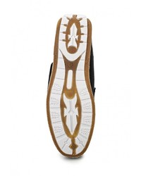 Мужские черные кожаные мокасины от YMD