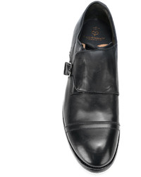 Черные кожаные монки от Silvano Sassetti