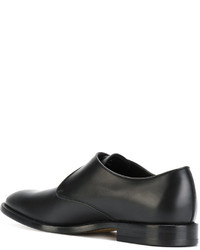 Черные кожаные монки от Tod's