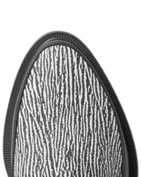 Черные кожаные монки от Lanvin