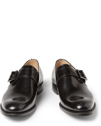 Черные кожаные монки от Church's