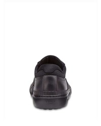 Мужские черные кожаные низкие кеды с принтом от Fendi