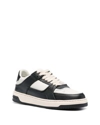 Мужские черные кожаные низкие кеды от Represent