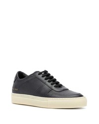 Мужские черные кожаные низкие кеды от Common Projects