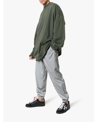 Мужские черные кожаные низкие кеды от Off-White