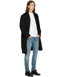 Мужские черные кожаные низкие кеды от Filling Pieces