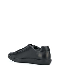 Мужские черные кожаные низкие кеды от Church's