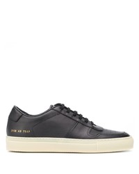 Мужские черные кожаные низкие кеды от Common Projects