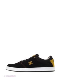 Мужские черные кожаные низкие кеды от DC Shoes