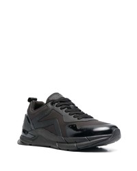 Мужские черные кожаные низкие кеды от Calvin Klein