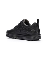 Женские черные кожаные низкие кеды от Camper