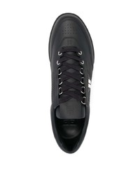 Мужские черные кожаные низкие кеды от Givenchy