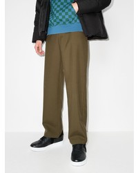 Мужские черные кожаные низкие кеды от John Geiger