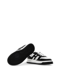 Мужские черные кожаные низкие кеды от Hogan