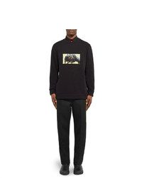 Мужские черные кожаные низкие кеды от Givenchy