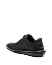 Мужские черные кожаные низкие кеды от Camper