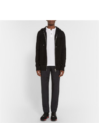 Мужские черные кожаные низкие кеды от Balenciaga