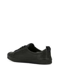 Мужские черные кожаные низкие кеды от Cariuma