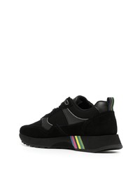 Мужские черные кожаные низкие кеды от PS Paul Smith