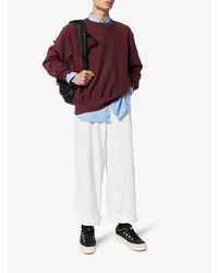 Мужские черные кожаные низкие кеды от Converse