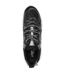 Мужские черные кожаные низкие кеды от Iceberg