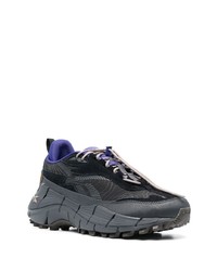 Мужские черные кожаные низкие кеды от Reebok