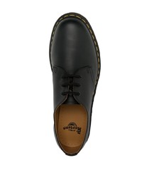 Черные кожаные оксфорды от Dr. Martens