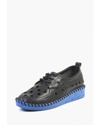 Женские черные кожаные оксфорды от Airbox