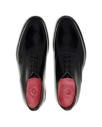 Черные кожаные оксфорды от Grenson