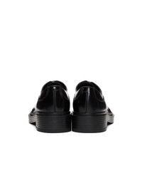 Черные кожаные оксфорды от Giorgio Armani