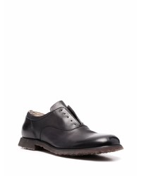 Черные кожаные оксфорды от Premiata