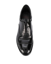 Черные кожаные оксфорды от Premiata
