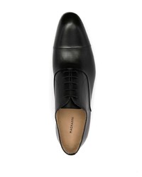 Черные кожаные оксфорды от Magnanni