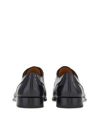 Черные кожаные оксфорды от Ferragamo
