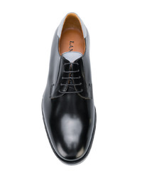 Черные кожаные оксфорды от Lanvin