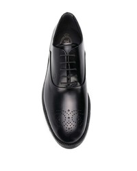 Черные кожаные оксфорды от Tod's