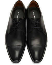 Черные кожаные оксфорды от Paul Smith