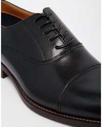 Черные кожаные оксфорды от Aldo